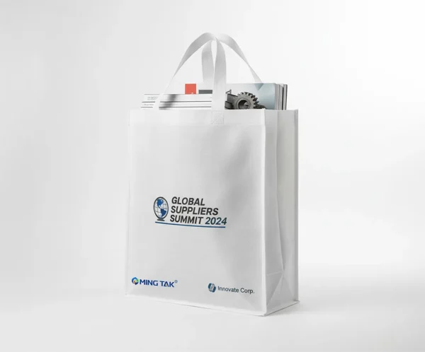 Mingtak Non-Woven Box Shopping Bag 3D Design for B2B Retail
